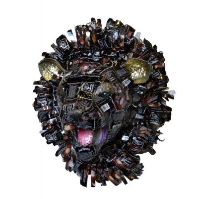 Trophy Head - Lion (Dark Brown)