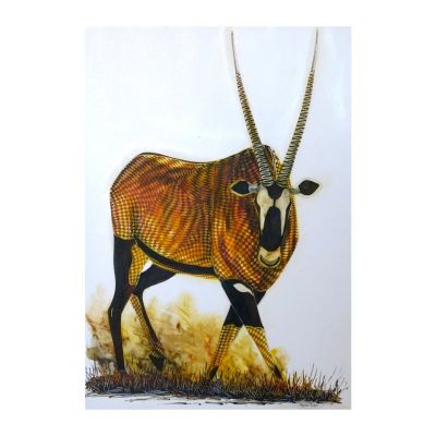 Painting - Line-Cut - Oryx
