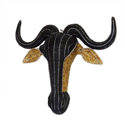 Trophy Head - Wildebeest (Semi-relief - Two Tone)
